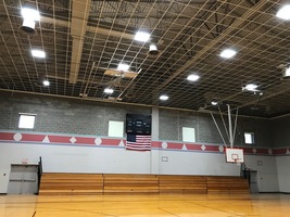 Drop ceiling in the Gymnasium.