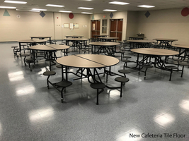 Cafeteria Tile Floor