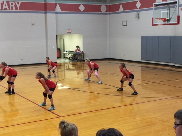 6th Grade Volleyball season is underway.