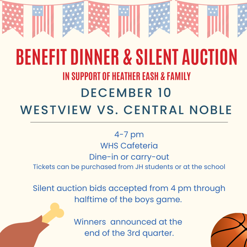 Benefit Dinner & Silent Auction | Westview JR-SR HS