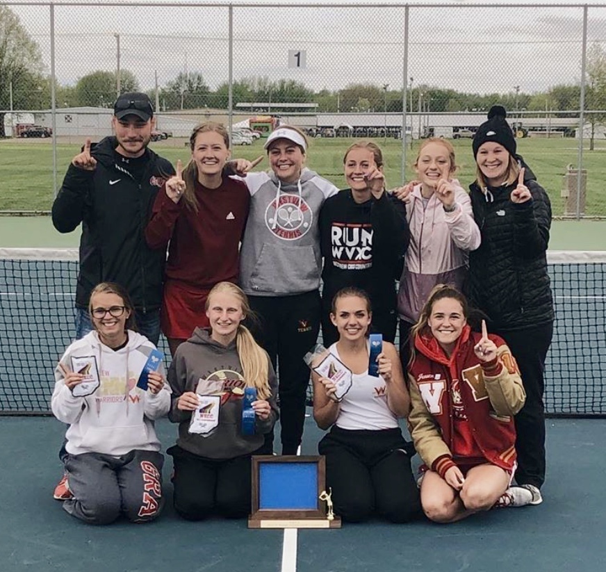 Girls Tennis Wins NECC Conference Tournament