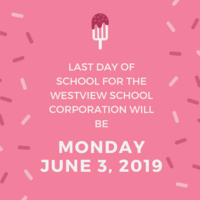 Last Day of School June 3