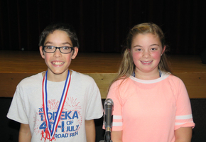 2019 Westview Elementary Spelling Bee Winners