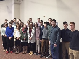 Marketing Students Attend Chamber of Commerce Luncheon