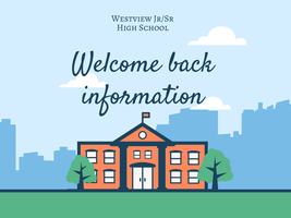 Welcome Back Information