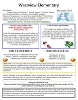 December Newsletter
