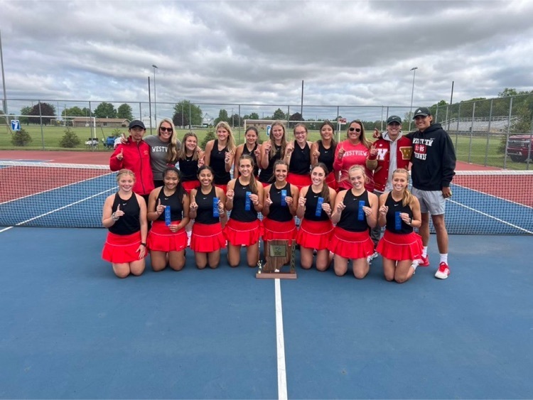 girls tennis sectional champs 2023