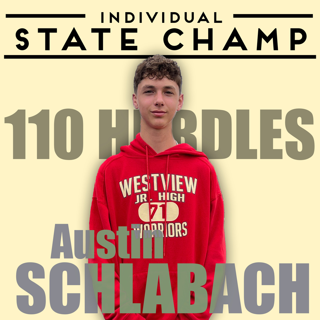 Individual State Champ Austin Schlabach