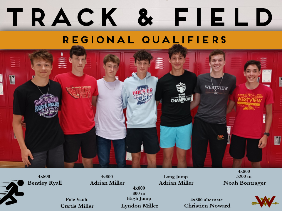 Boys Track and field regional qualifiers 2023